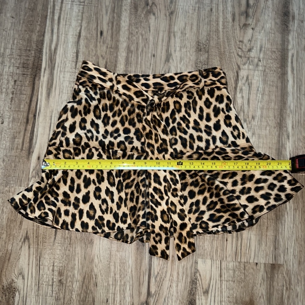 NEW! Zara Animal Print 🐆 Split Skirt - Picture 9 of 13